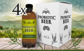 Probiotic beer 4 x 0,33 l PET